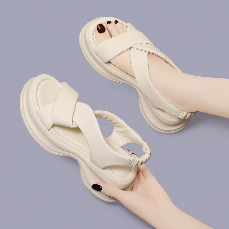 Women's Platform Small Beach High-grade French Style Sandals