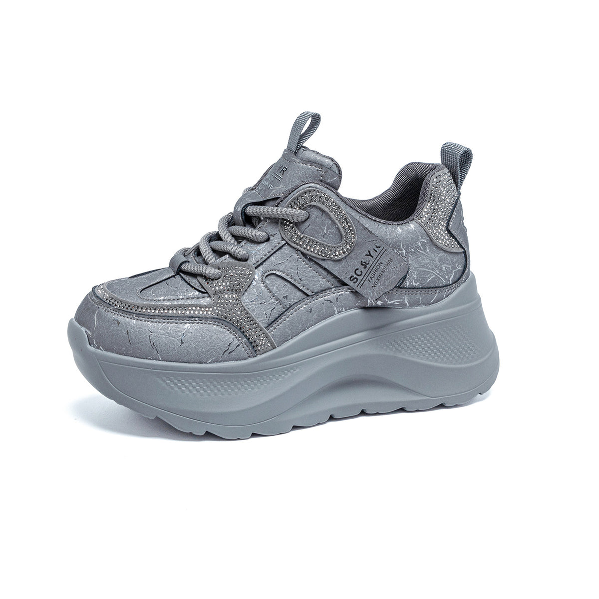 Women's Autumn Explosion Thick Bottom Fashion Small Dad Women's Casual Shoes