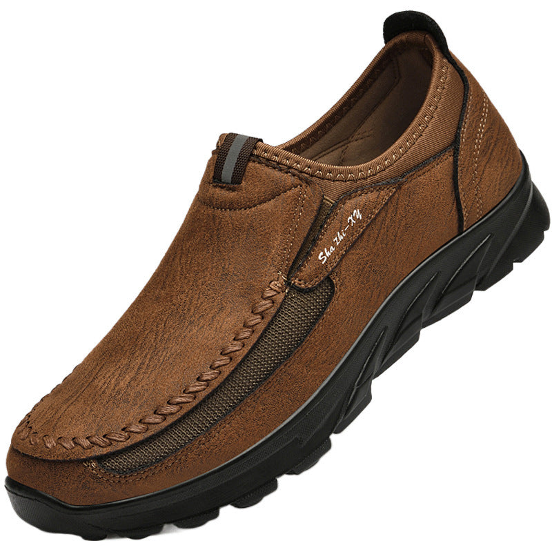 Men's Old Cloth Leisure Dad Soft Bottom Elderly Sneakers