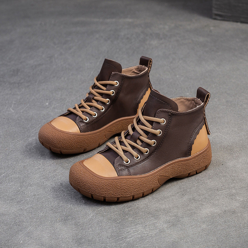 Women's Shu Retro High Top Ankle Multicolor Casual Shoes