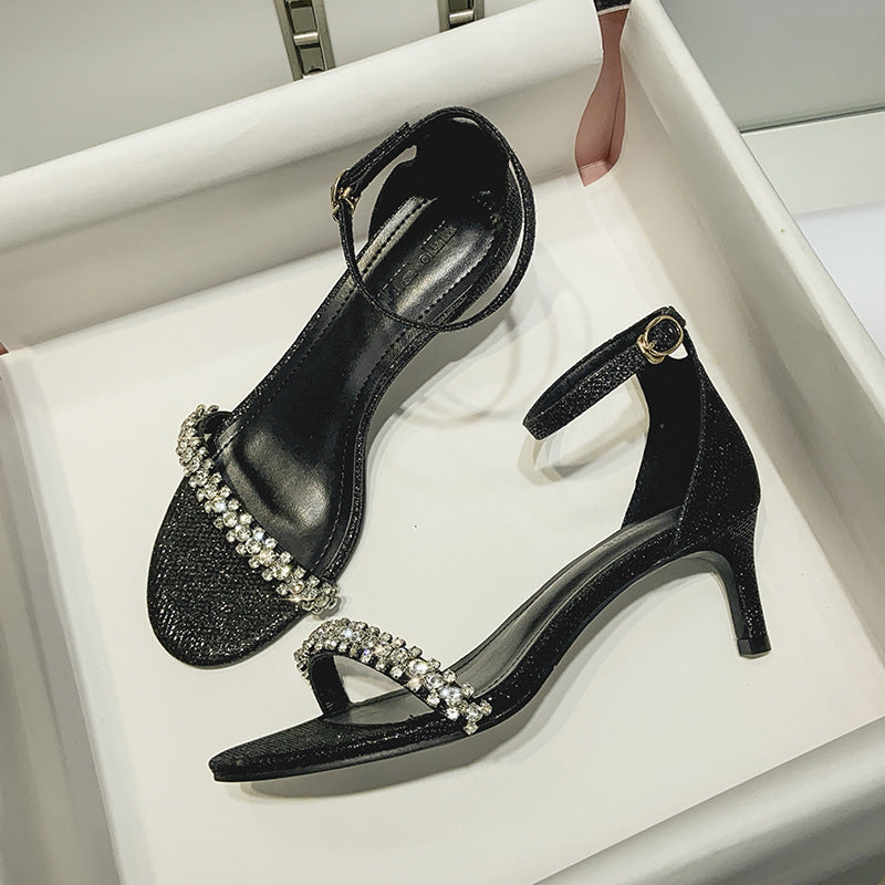Women's Strap Fashion Sexy Fairy Style Stiletto Women's Shoes