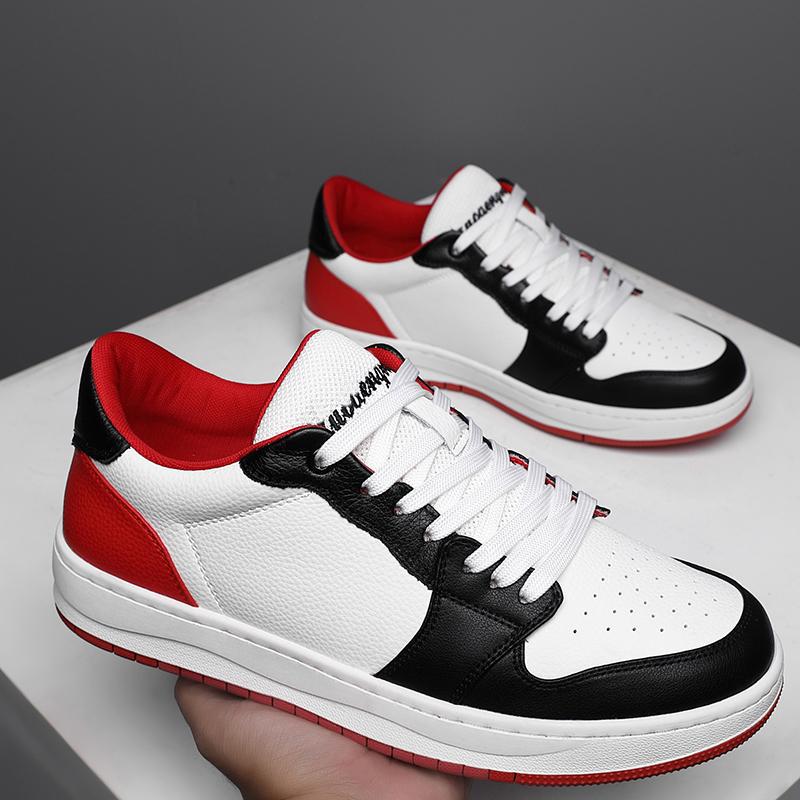Men's Blue White Versatile Fashionable Comfortable Board Men's Shoes