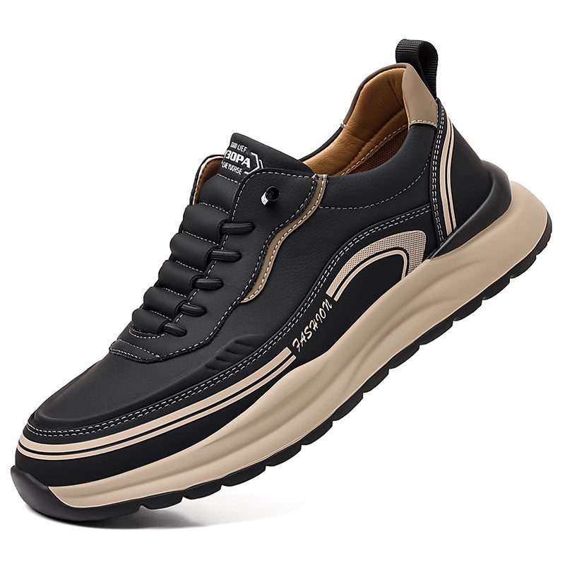 Men's Autumn Sports Soft Bottom Surface Green Trendy Casual Shoes