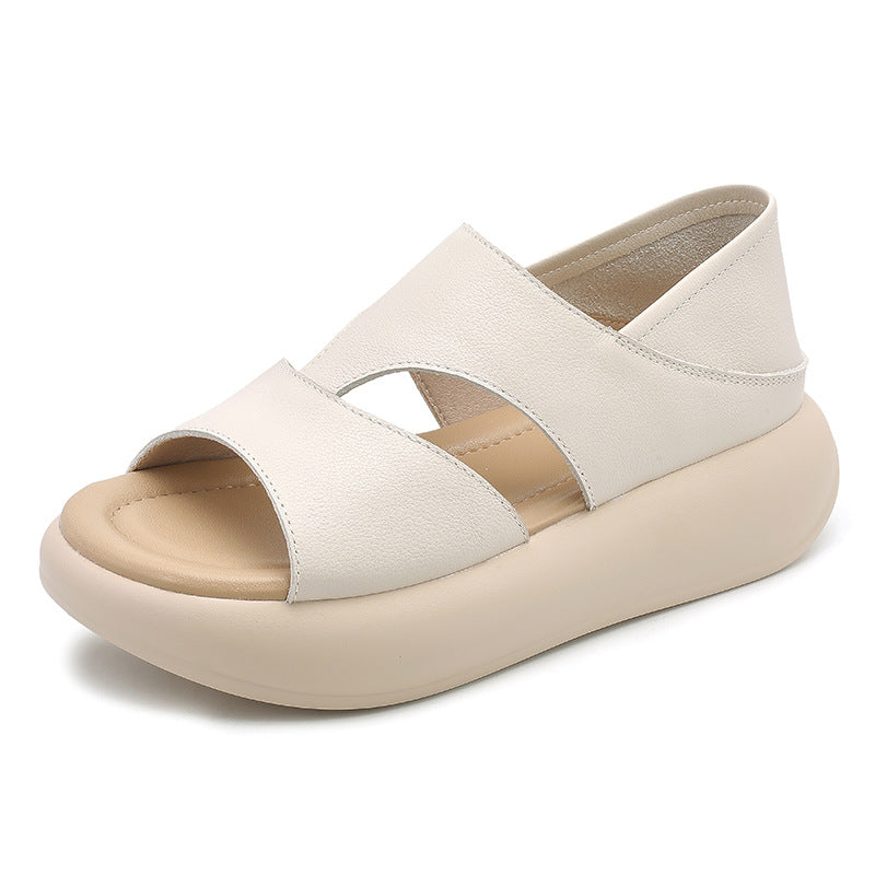 Women's Thick-soled Summer Retro Fashion Soft Bottom Sandals