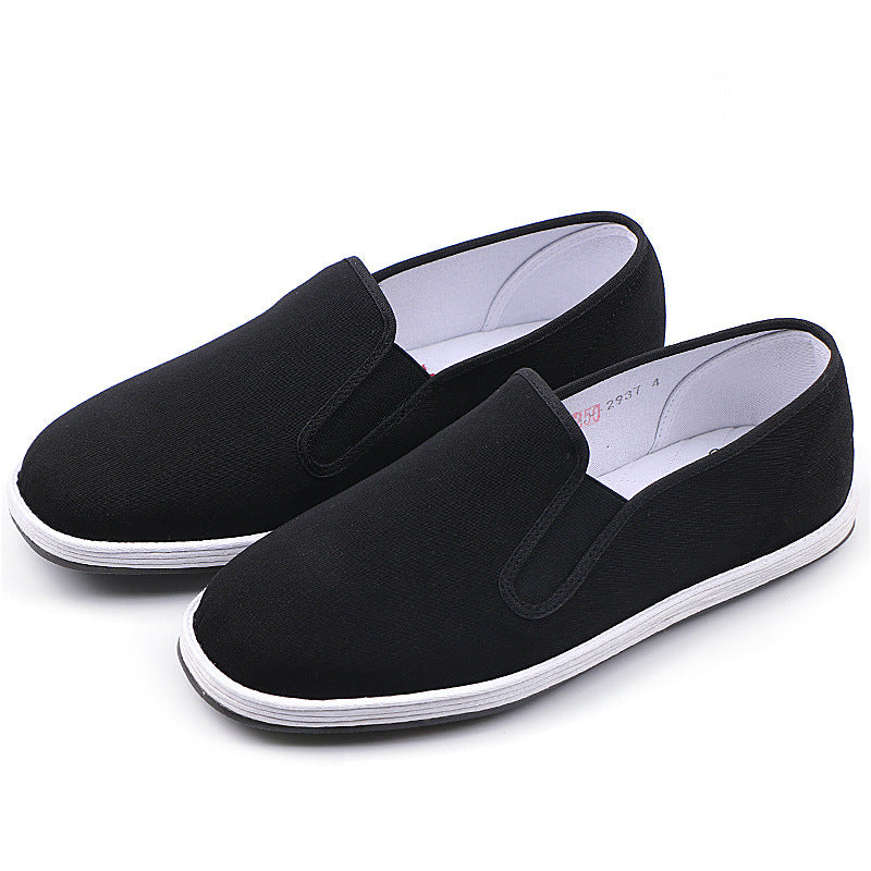 Men's Health Care Cloth Old Traditional One Canvas Shoes
