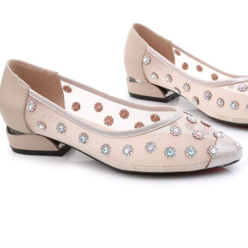 Women's Female Tennis Summer Pumps Flat Breathable Soft Sandals