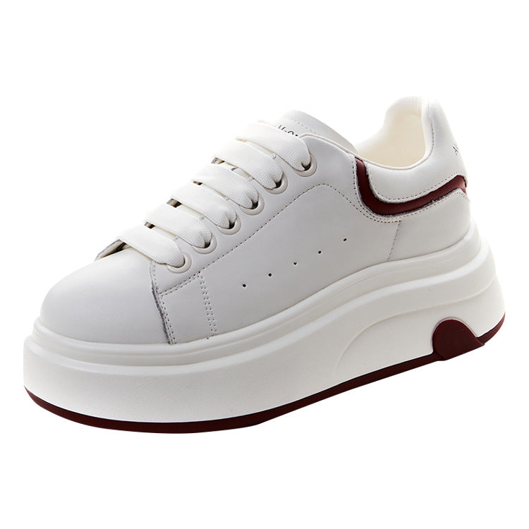 Women's Spring Love Height Increasing Function Lightweight Sneakers