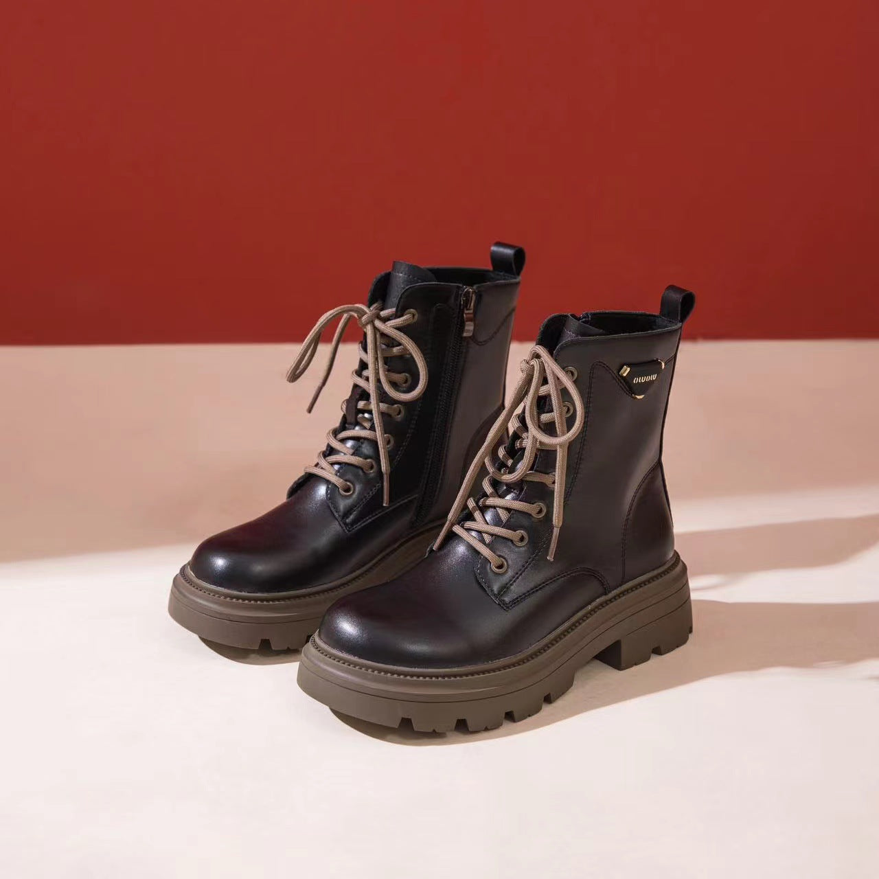 Women's For Super High British Style Thick Boots