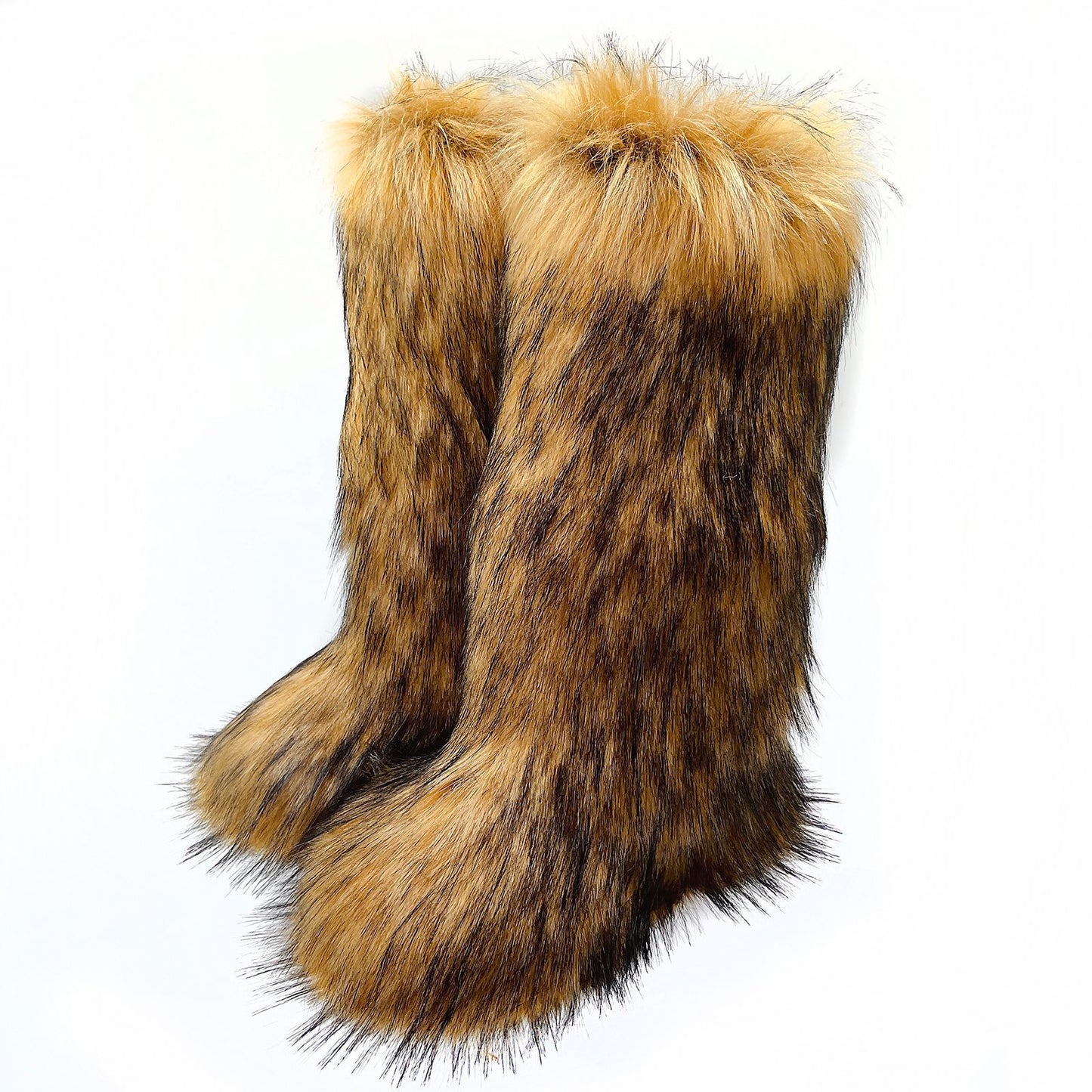 Women's Winter Outdoor Fur Imitation Fox Cotton Snow Boots