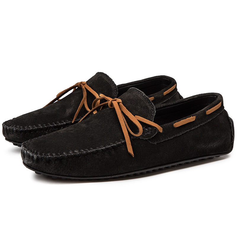 Men's Plus Size Fashion Classic Bow Convenient Loafers