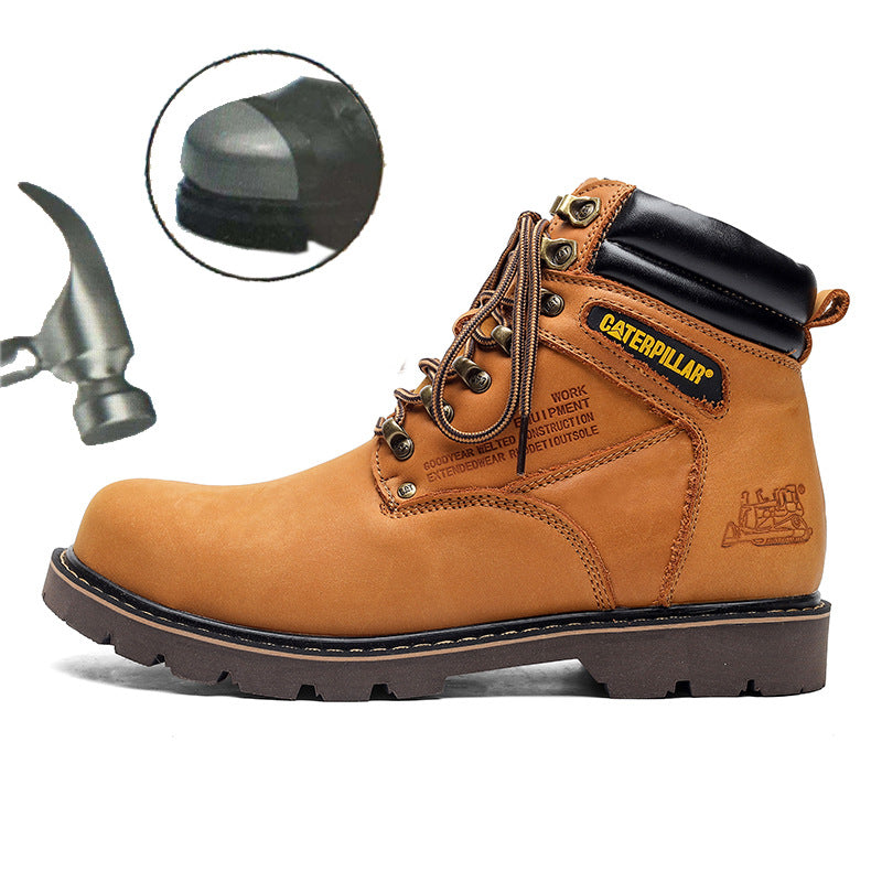 Men's Worker Steel Toe Cap Waterproof Labor Boots
