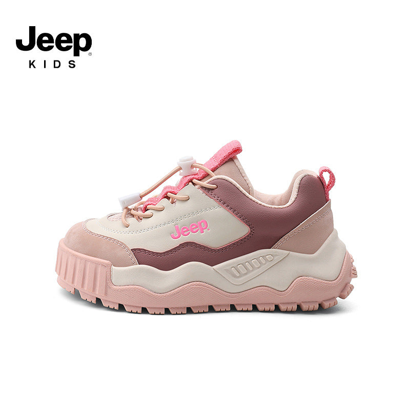 Children's Soft Bottom Dad Medium Big Breathable Kid's Sneakers