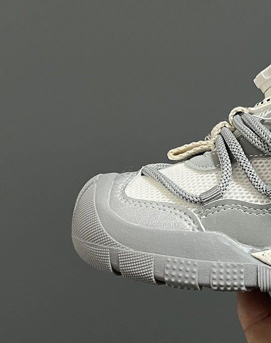Children's Attractive Durable Resin Sole Lock Kid's Sneakers