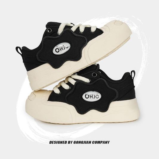 Women's Purcell Thick-soled Height Increasing Niche Ugly Cute Sneakers