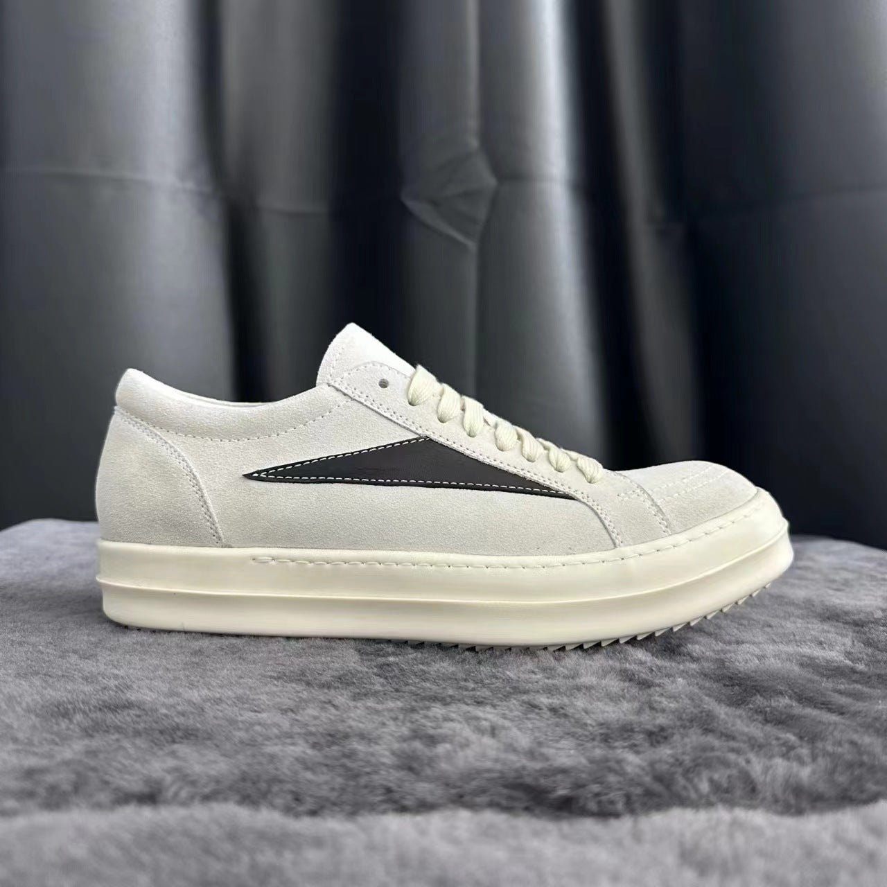 Small Briefs Genuine Thick Bottom Yuan Black Sneakers