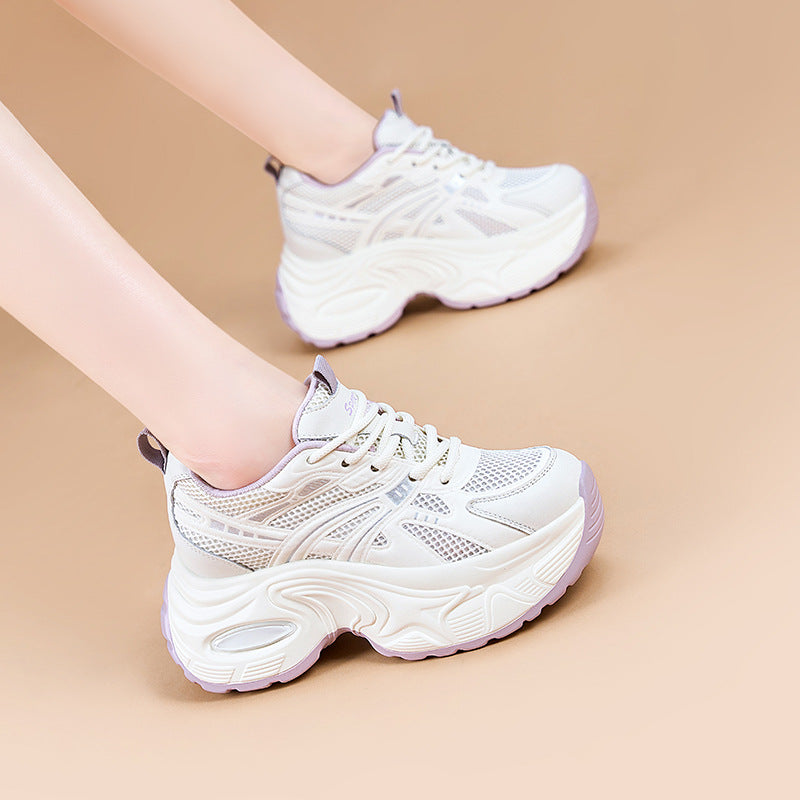 Women's Platform Dad Super Hot Color Matching Leisure Sneakers