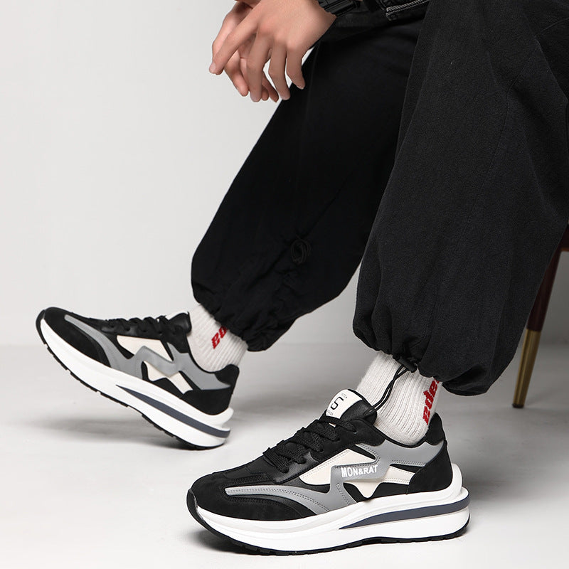Men's Trendy Oversized Dad Increased Fashion Sneakers