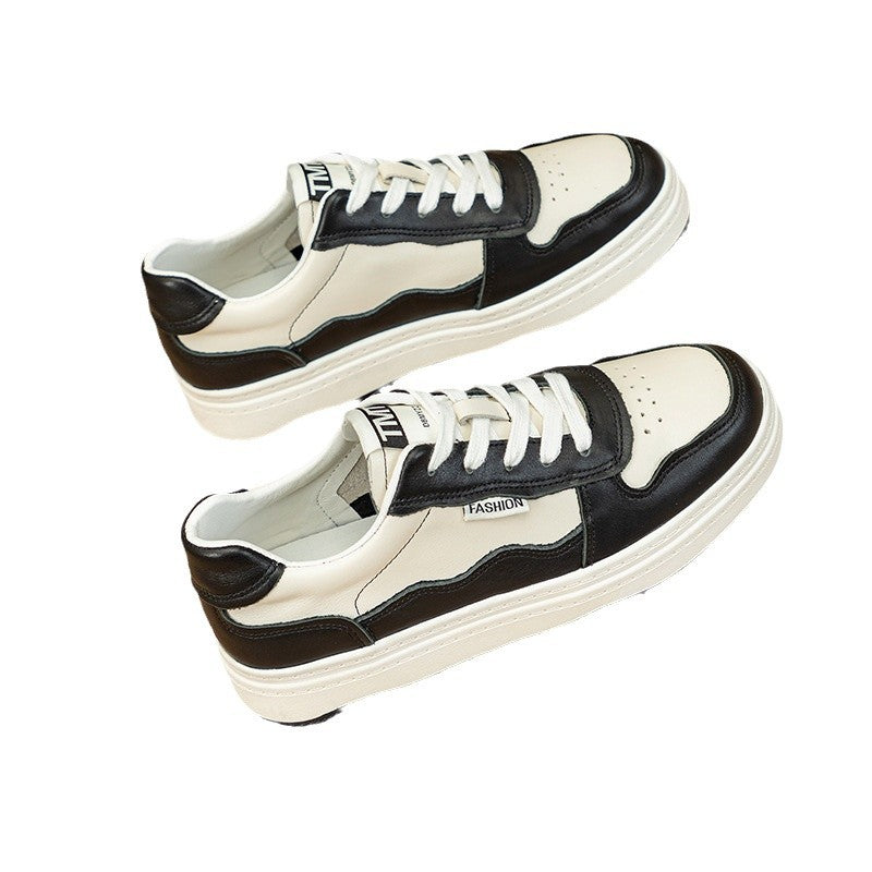 Women's White Spring Show Feet Of Heaver Sneakers