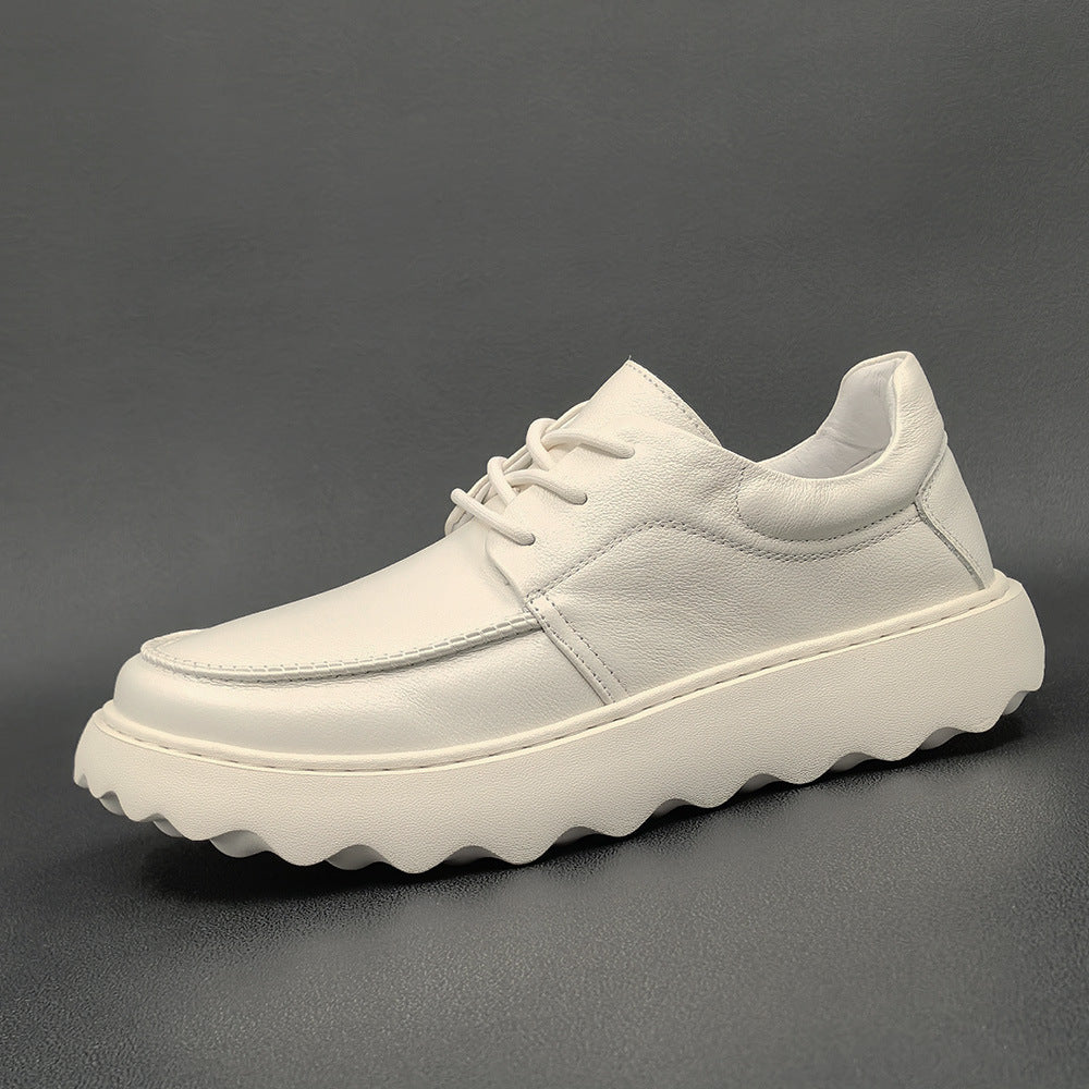 Men's Platform Sports Board Fashionable Top Layer Sneakers