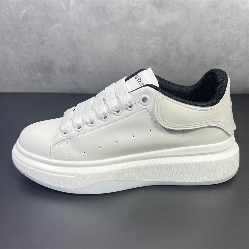 Presale Days Breathable White Thick Bottom Sneakers