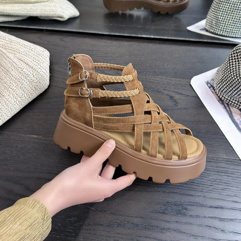 Women's Thick-soled Small Roman Summer Open Toe Sandals
