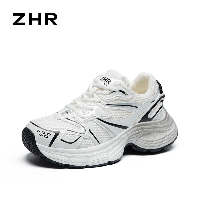 Women's Platform Dad Autumn Breathable Mesh Sports Sneakers