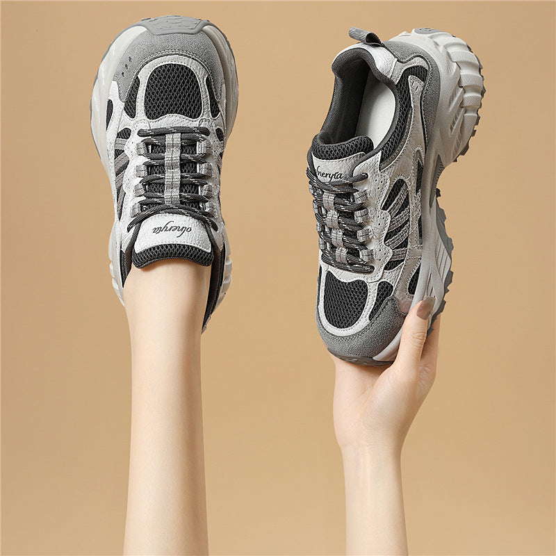 Women's Slip-on Thick Bottom Height Increasing Insole Women's Sports Shoes