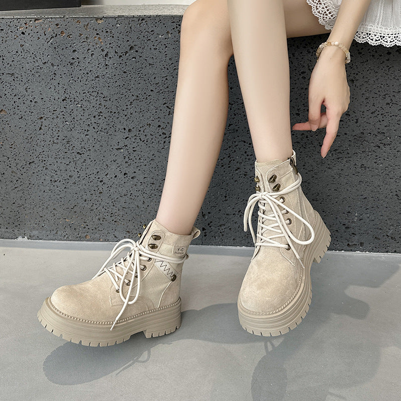 Women's Thick Bottom Increased Martin Summer Breathable Boots
