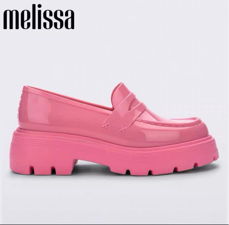 Women's Brazil Gel Melisa Platform Retro British Loafers