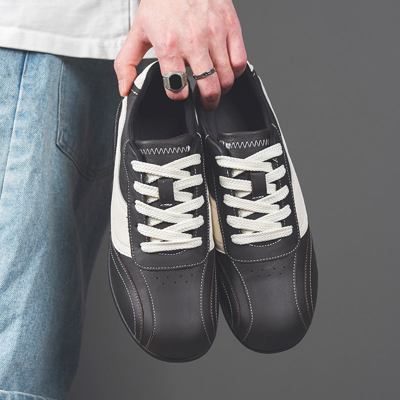 Men's Retro Sports Genuine German Training Commuter Thin Men's Board Shoes