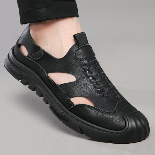 Men's Closed Toe Breathable Beach Outdoor Hiking Sandals