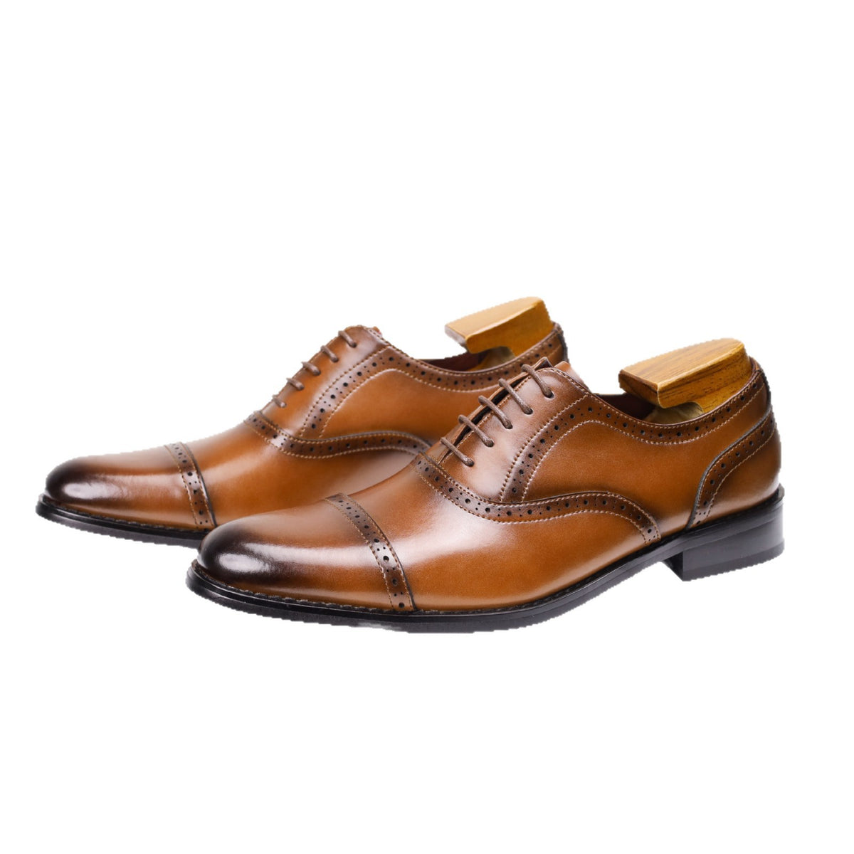 Men's Large Size Authentic British Style Formal Men's Business Leather Shoes