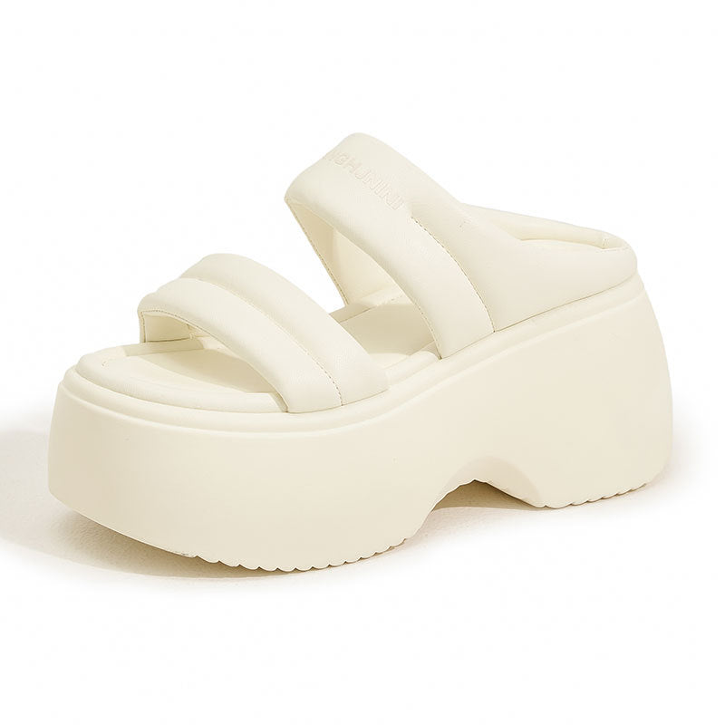 Women's Thick-soled Summer Fashion Outerwear Muffin Height Sandals
