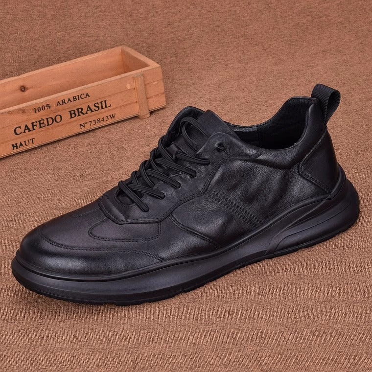 Men's Genuine Sports Fashionable Autumn Versatile Trend Leather Shoes