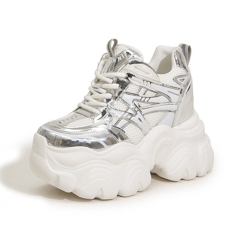 Women's Platform Dad Spring Breathable Muffin Fashion Sneakers