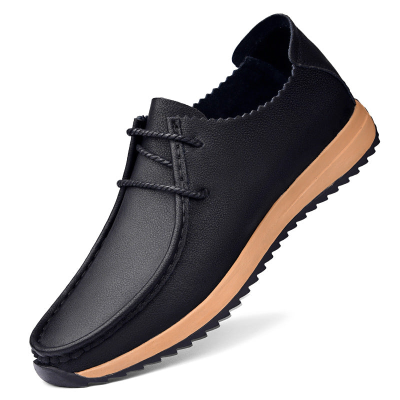 Men's British Plus Size Invisible Height Increasing Men's Shoes