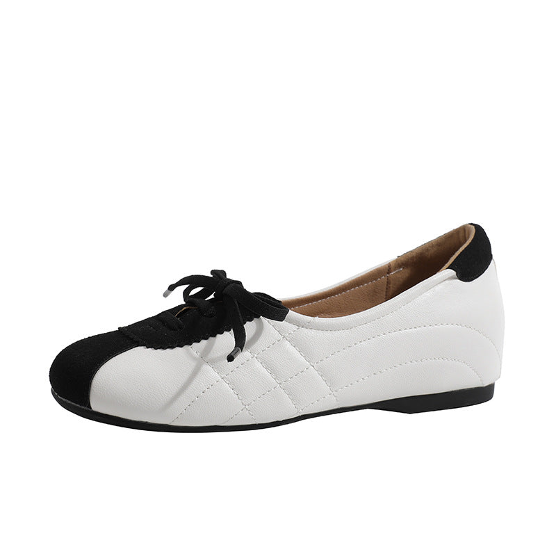 Women's Sense Lace Up Sports Style Ballet Casual Shoes