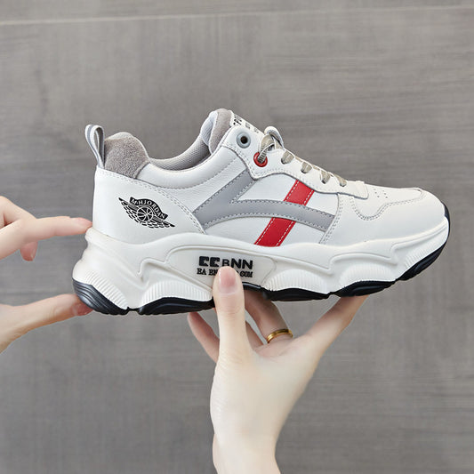 Women's & Men's Pumps Comfortable Portable Thick Sole Increased Casual Shoes