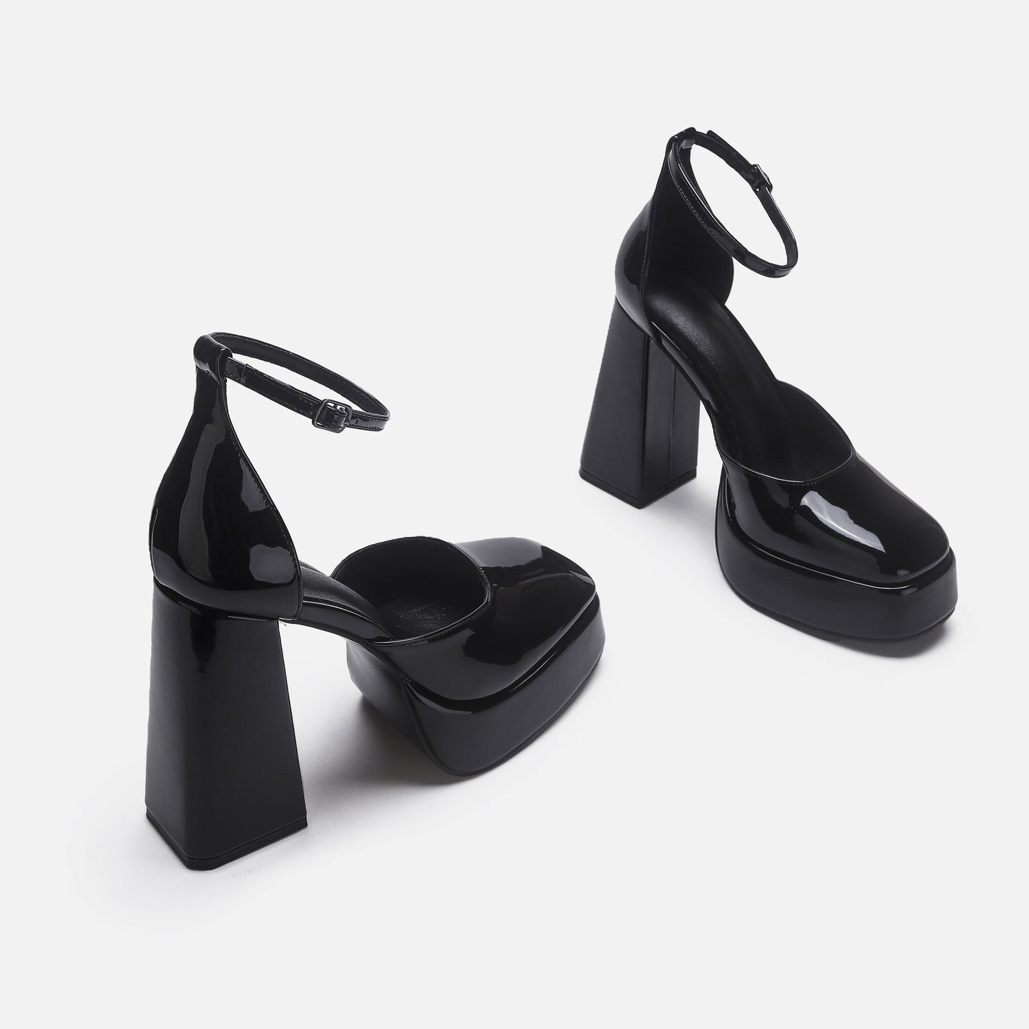 Women's Mary Jane High Chunky Barbie Waterproof Heels