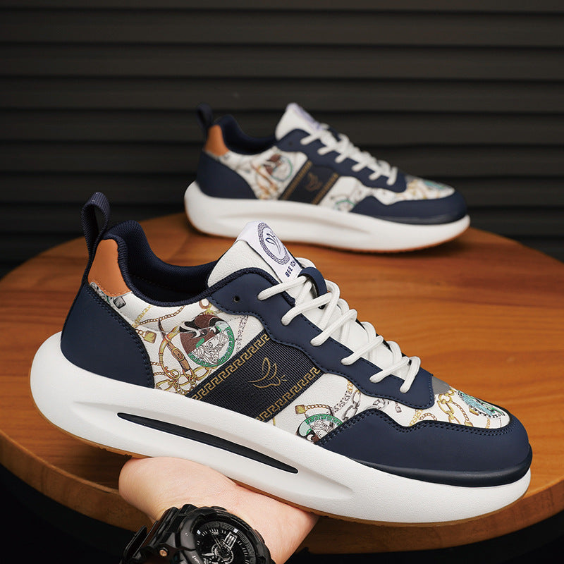 Women's & Men's Breathable Sports Trendy Genuine Platform Dad Sneakers