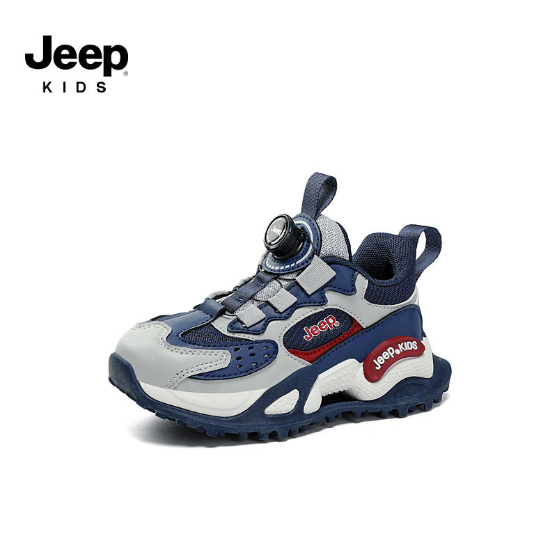 Children's Climbing Mesh Breathable Boys Running Shock Kid's Sneakers