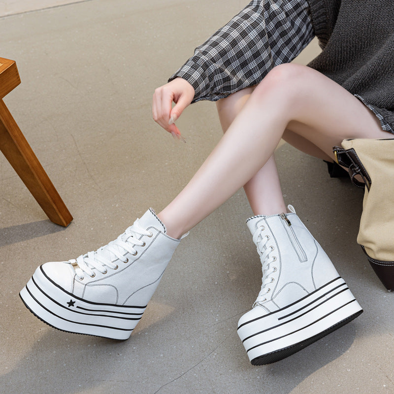 Slouchy Women's Popular Classy Platform Fashion Casual Shoes