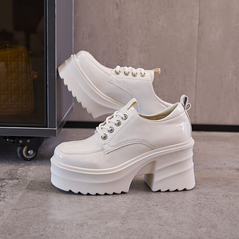 Women's Increasing Insole Small British Style Autumn Women's Shoes