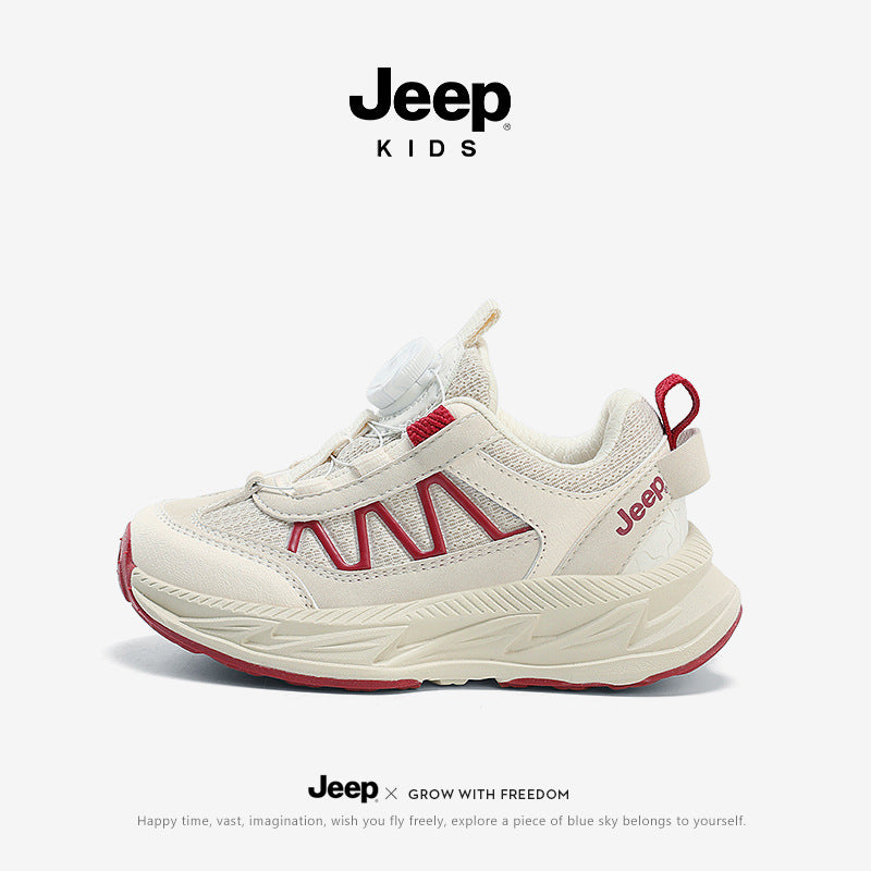 Children's Mesh Spring Soft Bottom Running Hiking Kid's Sneakers