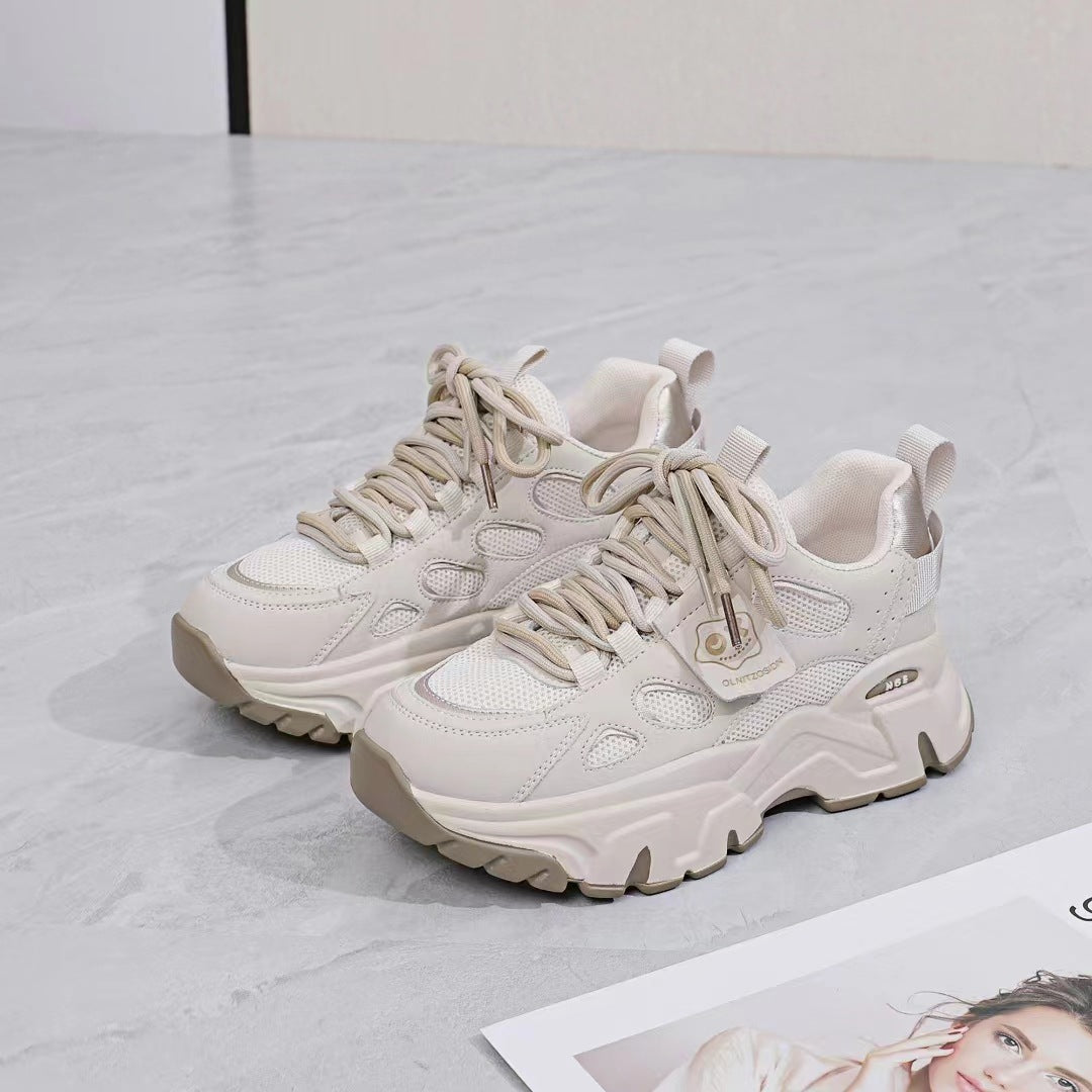 Women's & Men's Platform Dad Spring Genuine Leisure Warm Men's Shoes