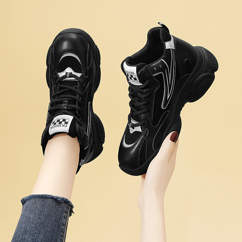 Versatile Female Platform Dad Travel Trend Sneakers