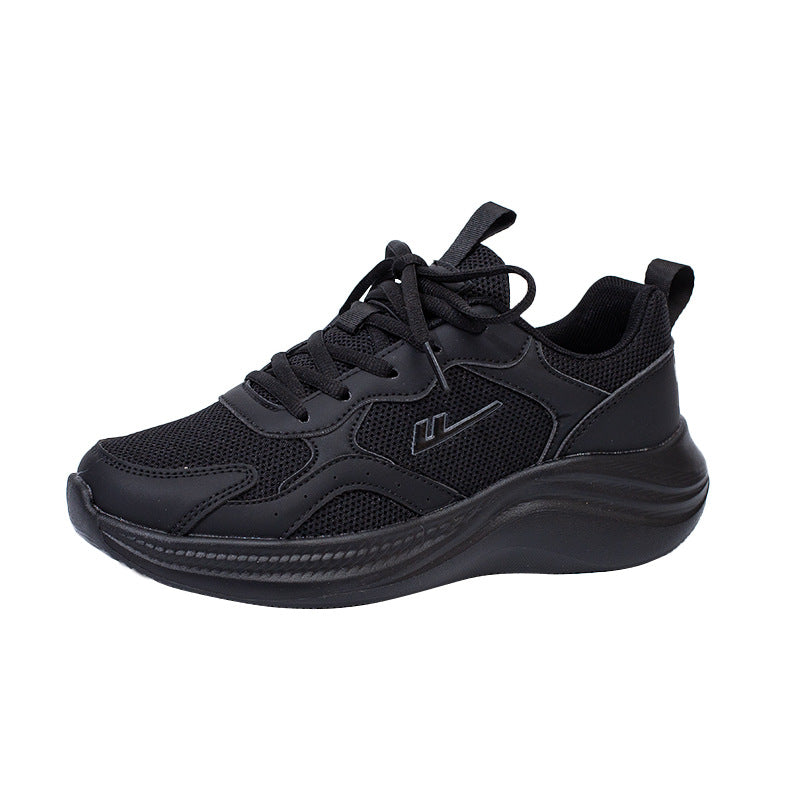 Women's Warrior Mesh Couple Versatile Fashion Black Men's Shoes