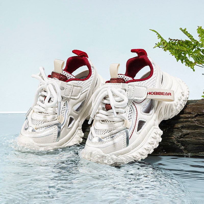 Single Mesh Summer Boys Frame Dad Kid's Sneakers