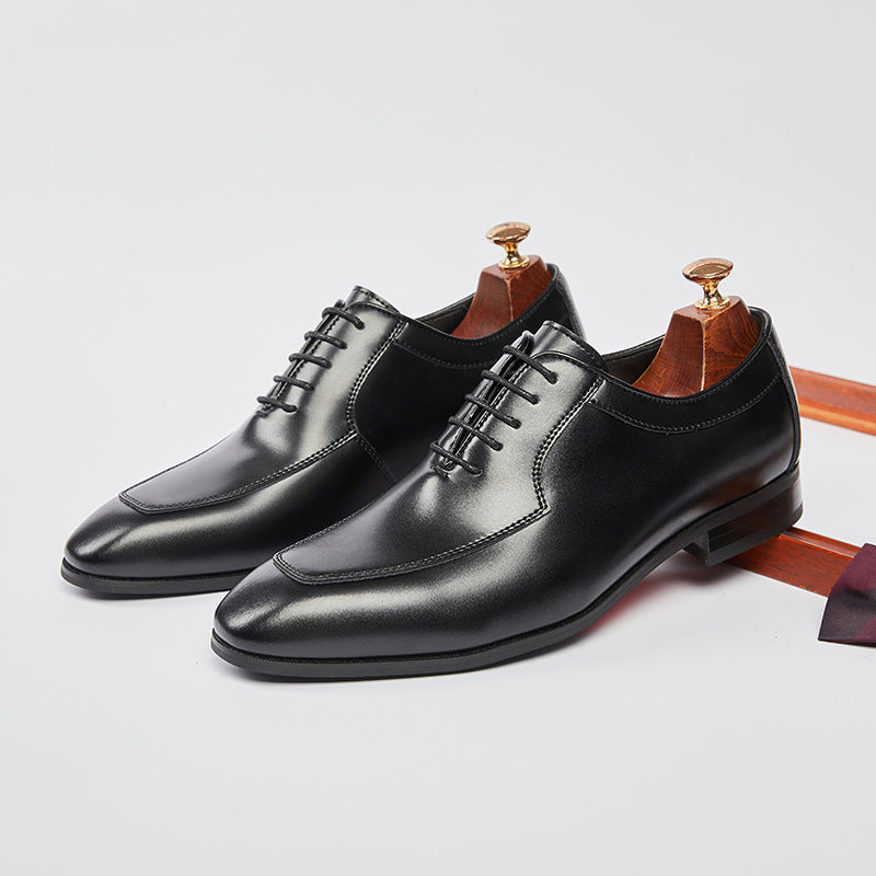 Men's Oxford British Style Formal Wear Wedding Men's Business Leather Shoes