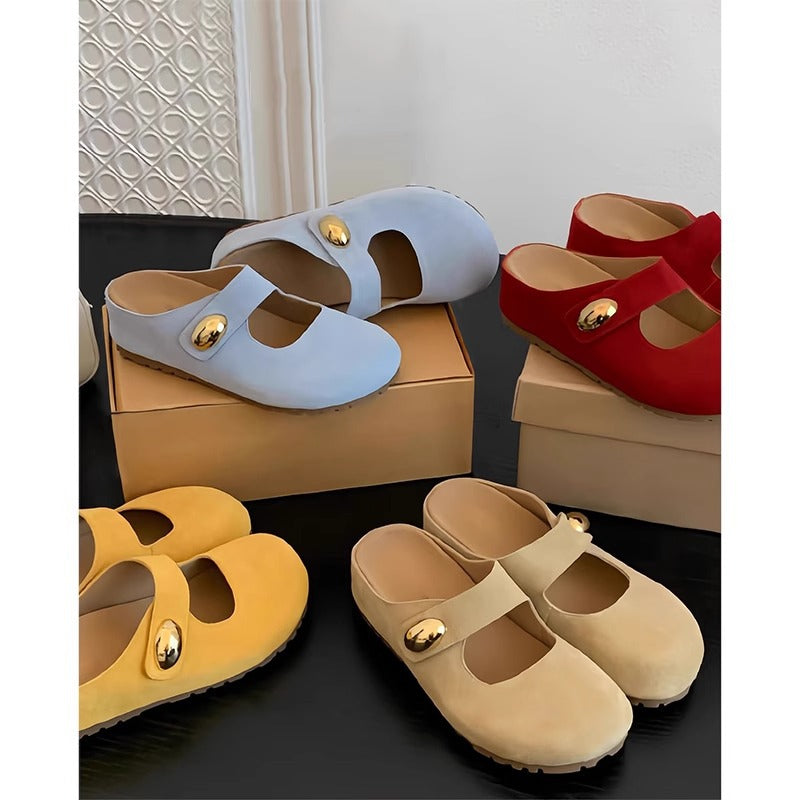 Women's Insole Toe Cap Summer Thick Bottom Slippers